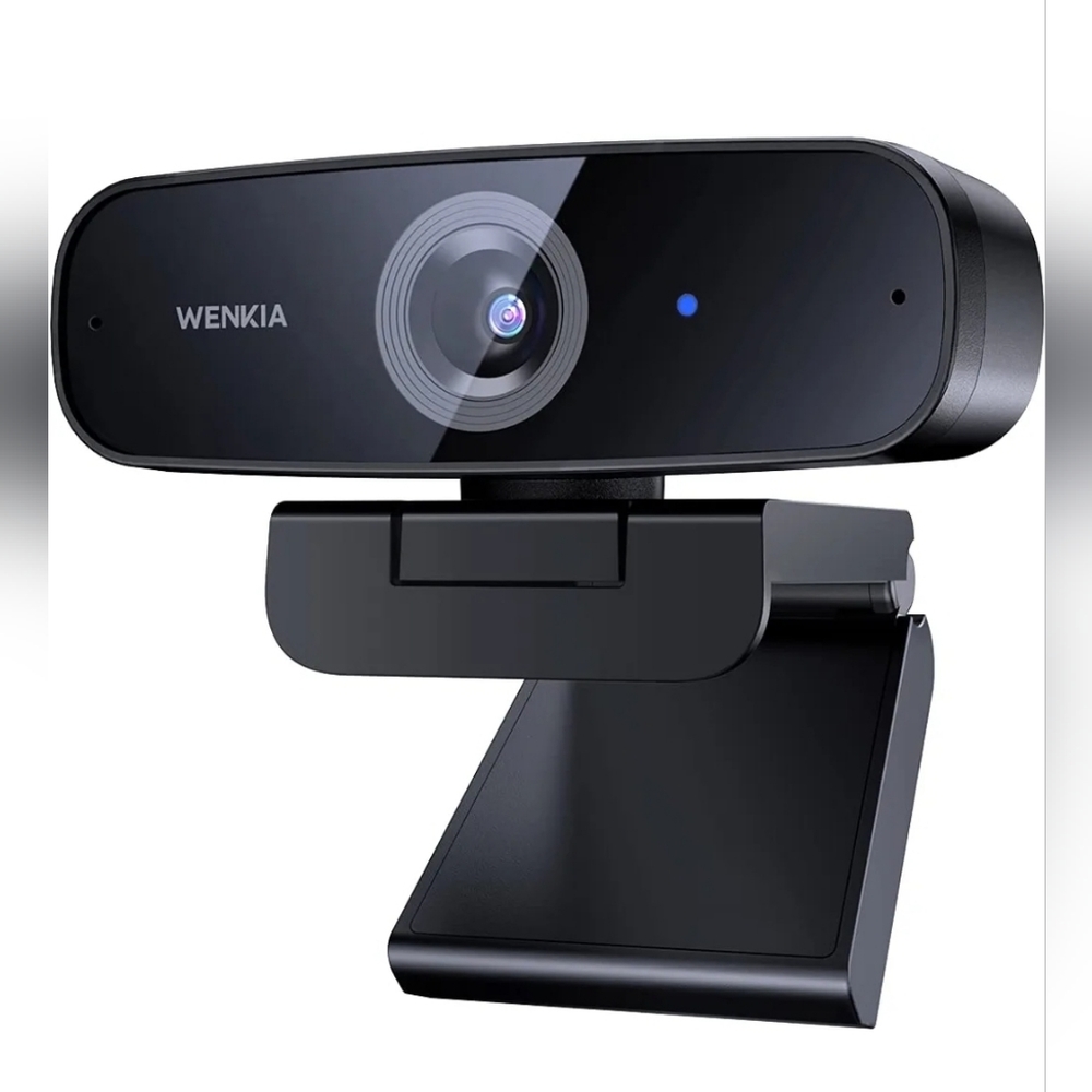 WENKIA Full HD 1080P USB Desktop Web Computer Camera with Dual Stereo Microphone